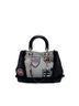Dior 100% Denim Black Denim Patch D Light Satchel One size - photo 1