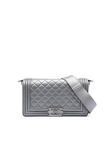 Chanel Old Medium Quilted Lambskin Boy Flap (view 1)