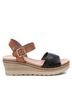 XTI Black Women's Wedge Sandals Size 9 - photo 1