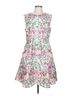Ted Baker London 100% Polyester 100% Polyester 97% Polyester 3% Elastane Floral Multi Color Cocktail Dress Size 5X - photo 1