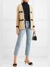 Maje 100% Cotton Tweed Yellow Black Cardigan Size S - photo 4