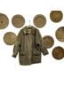Free People 100% Polyester Solid Tan Jacket Size L - photo 1