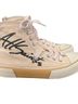 ALLSAINTS Pink White Sneakers Size 7 - photo 1