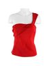 Cushnie Red Sleeveless Blouse Size 0 - photo 3