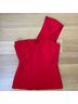Cushnie Red Sleeveless Blouse Size 0 - photo 4