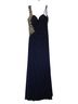 Cachet 100% Polyester 100% Polyester Solid Blue Cocktail Dress Size 2 - photo 1