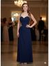 Cachet 100% Polyester 100% Polyester Solid Blue Cocktail Dress Size 2 - photo 6