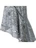 ASOS 100% Polyester Gray Cocktail Dress Size 0 - photo 9