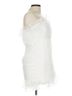 Lulu 100% Polyester White Cocktail Dress Size L - photo 7