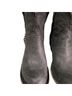 Lane 100% Leather Black Boots Size 8 1/2 - photo 5