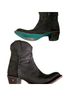 Lane 100% Leather Black Boots Size 8 1/2 - photo 8