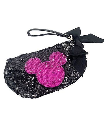 Disney Authentic Sequined Wristlet Makeup Bag (view 1)