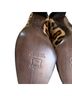 Stuart Weitzman Camo Brown Black Heels Size 9 1/2 - photo 8