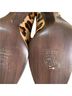 Stuart Weitzman Camo Brown Black Heels Size 9 1/2 - photo 9