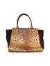 Brahmin 100% Leather 100% Suede Camo Brown Tan Tote One size - photo 4