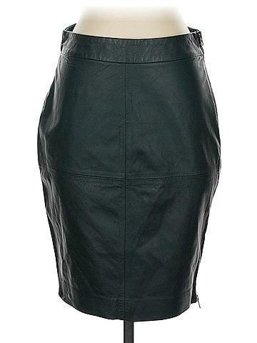 Trina Turk Leather Skirt (view 1)
