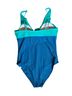 Summersalt Color Block Teal Blue One Piece Swimsuit Size 10 - photo 2