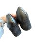 Tory Burch 100% Leather Black Heels Size 6 - photo 2