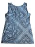 Patagonia Paisley Blue Sleeveless Top Size 6 - photo 2