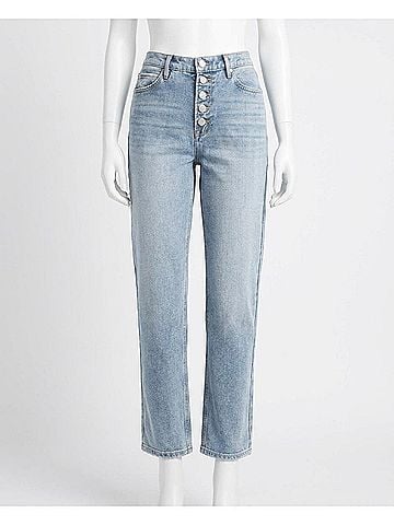 Nicole Miller Clinton Hill High Rise 90'S Loose Fit Jean in Medium Blue (view 1)