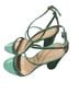 Giuseppe Zanotti Green Heels Size 8 - photo 2