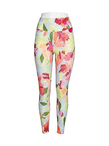 Nicole Miller High Rise Leggings in Oasis Light Blue (view 1)