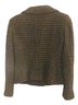 Anne Klein 100% Other Tweed Brown Gold Blazer Size 10 (petite) - photo 2