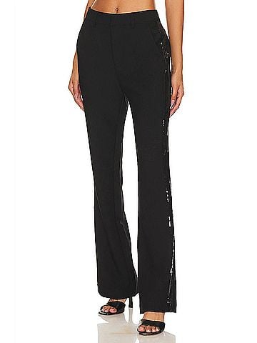 Steve Madden Wavelry Dress Pant in Black (view 2)