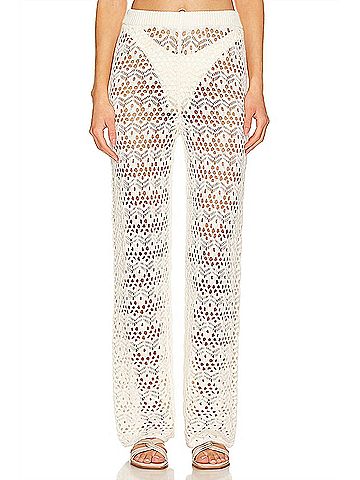 Steve Madden Eddie Pants in Natural (view 2)