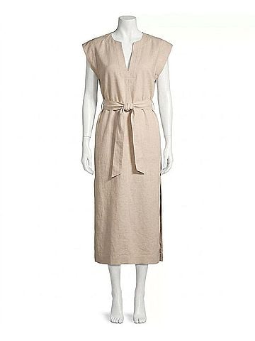 Steve Madden Aeris Midi Dress - Plus in Natural (view 1)