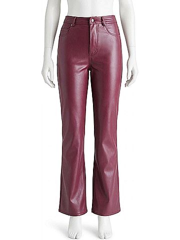 Steve Madden Loren Pant in Cordovan (view 1)