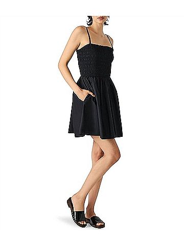 Steve Madden Lotty Mini Dress in Black (view 2)