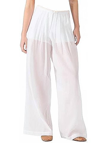 Steve Madden Reeve Pant in White (view 2)
