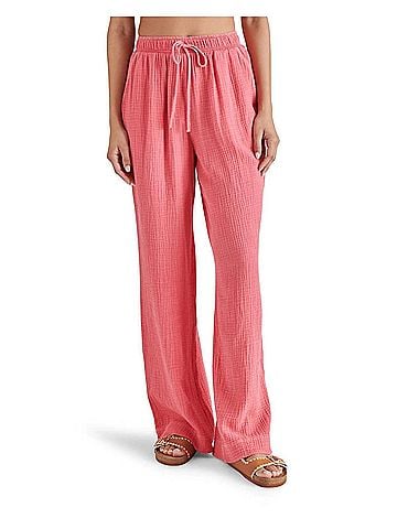 Steve Madden June Wide Leg Pant in Fruit Dove (view 2)