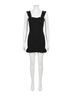 Free People Black Devyn Sweater Mini Dress in Black Size XL - photo 1