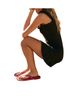 Free People Black Devyn Sweater Mini Dress in Black Size XL - photo 4