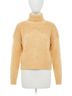 Free People Brown Bradley Pullover Sweater in Camel Heather Size M - photo 1