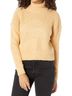 Free People Brown Bradley Pullover Sweater in Camel Heather Size M - photo 2