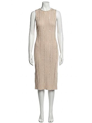 Steve Madden Amirah Sweater Dress in Oatmeal (view 1)