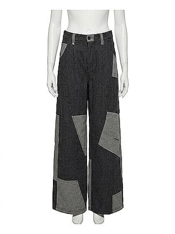 Free People This Or That Trousers in Black (view 1)