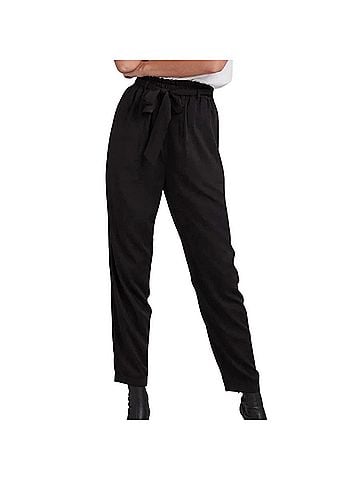 Bella Dahl Women's Belted Trouser in Black (view 2)