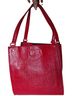 DKNY 100% Leather Red Gold Leather Tote One size - photo 2