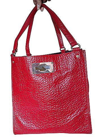 DKNY Leather Tote (view 1)
