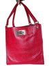 DKNY 100% Leather Red Gold Leather Tote One size - photo 1