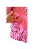 Bogner Plaid Pink Red Jacket Size 12 - photo 4