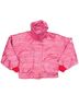 Bogner Plaid Pink Red Jacket Size 12 - photo 1