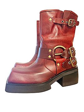Jeffrey Campbell Lights Out Moto Boot Boots (view 1)