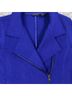 Tahari Solid Blue Jacket Size L - photo 5