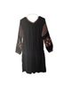Ann Taylor LOFT 100% Viscose Black Romper Size L - photo 4