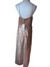 Likely Solid Pink Gold Cocktail Dress Size L - photo 10